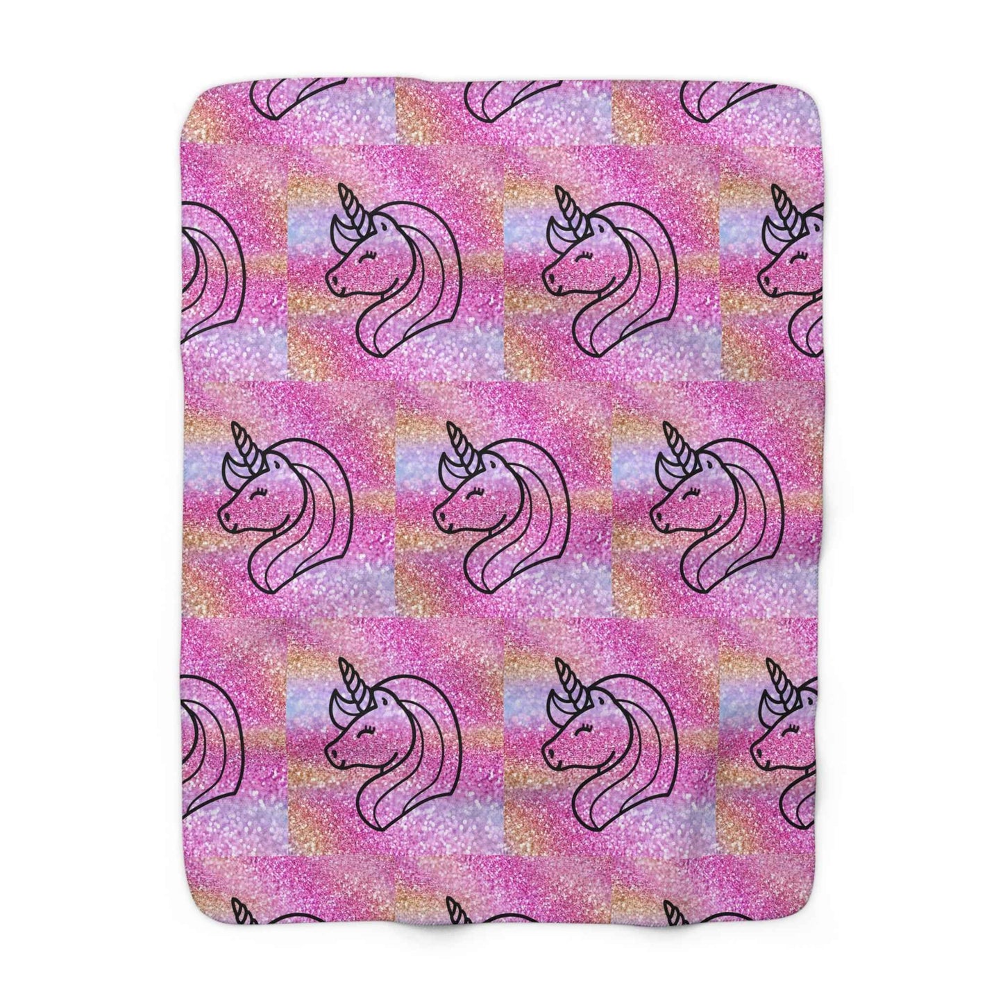 Unicorn Sherpa Blanket - Hello Kittyy Blanket Store