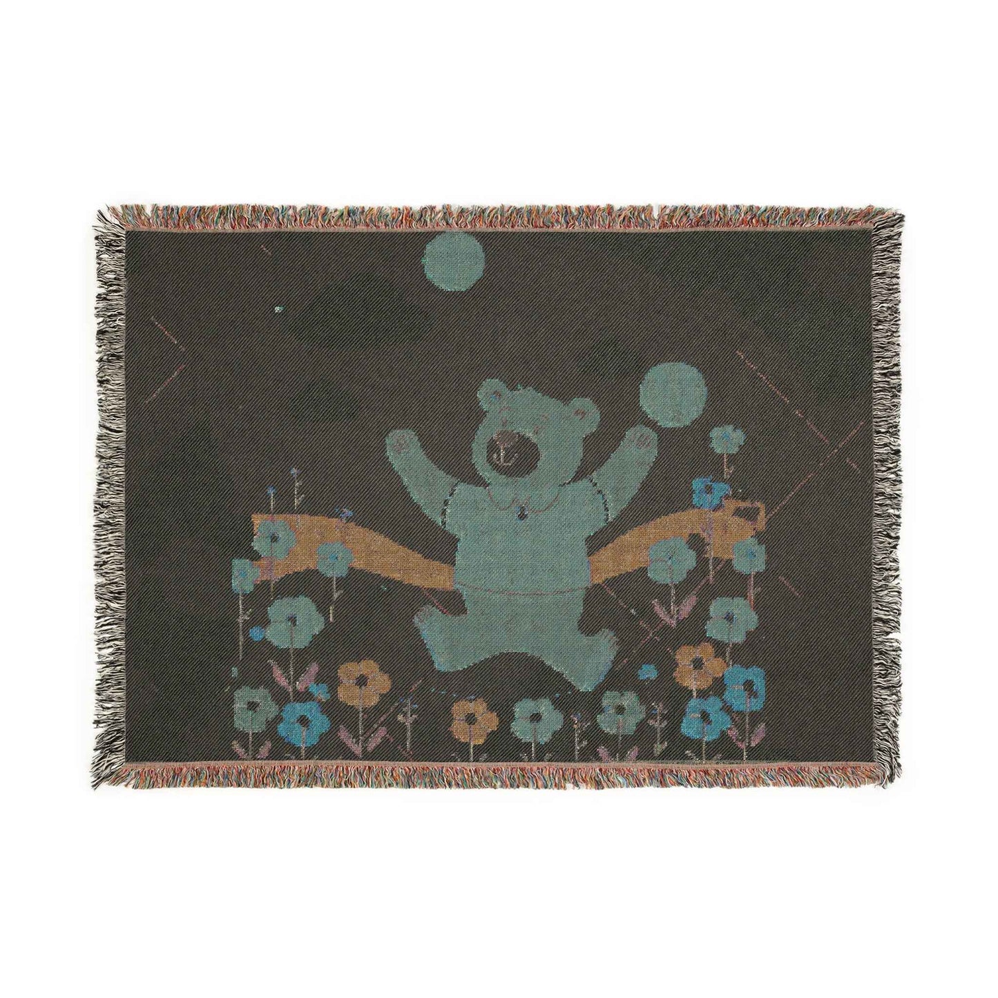 Woven Blanket - Winnie the Pooh Vibrant Colors - Hello Kittyy Blanket Store