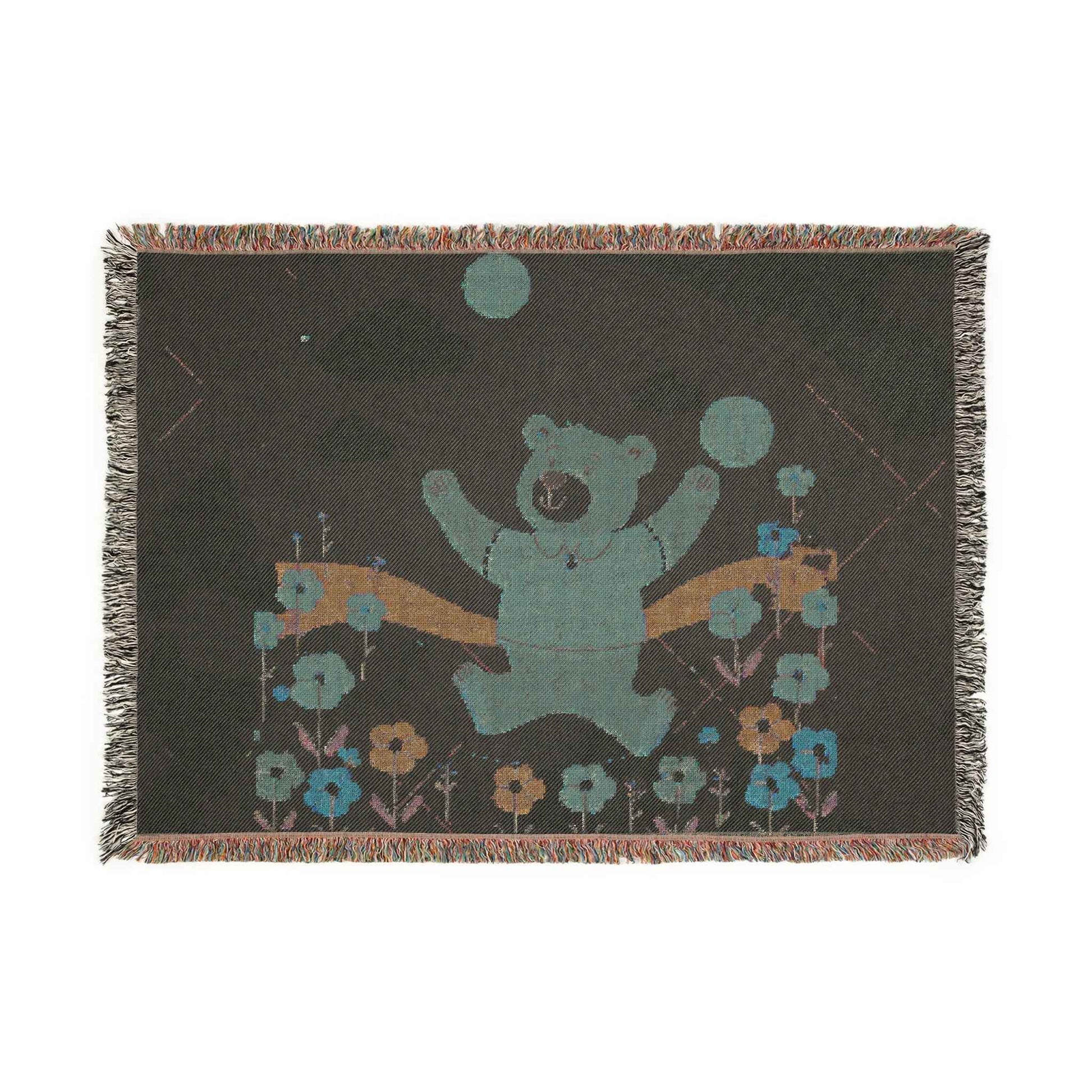 Woven Blanket - Winnie the Pooh Vibrant Colors - Hello Kittyy Blanket Store