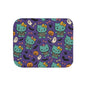Sherpa Blanket, Frankenstein Halloween blanket purple