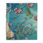 Hello Kitty Arctic Fleece Blanket — Undersea Christmas Celebration
