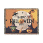 Woven Blanket - Happy Halloween Party Frankenstein Design