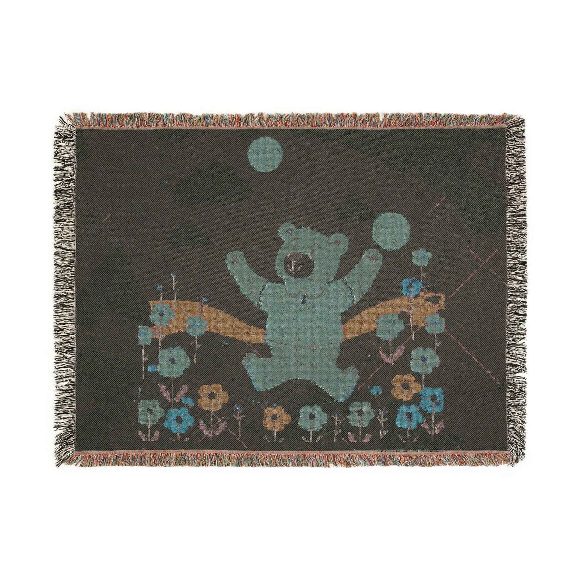 Woven Blanket - Winnie the Pooh Vibrant Colors - Hello Kittyy Blanket Store