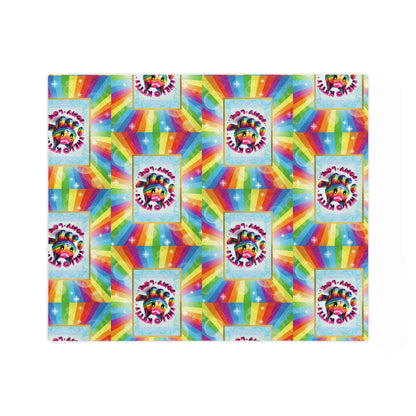 Microfiber Blanket - Hello Kitty Rainbow Design for Teens - Hello Kittyy Blanket Store