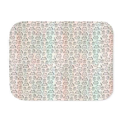 Sherpa Blanket, Cute Kittens hello kittyy - Hello Kittyy Blanket Store