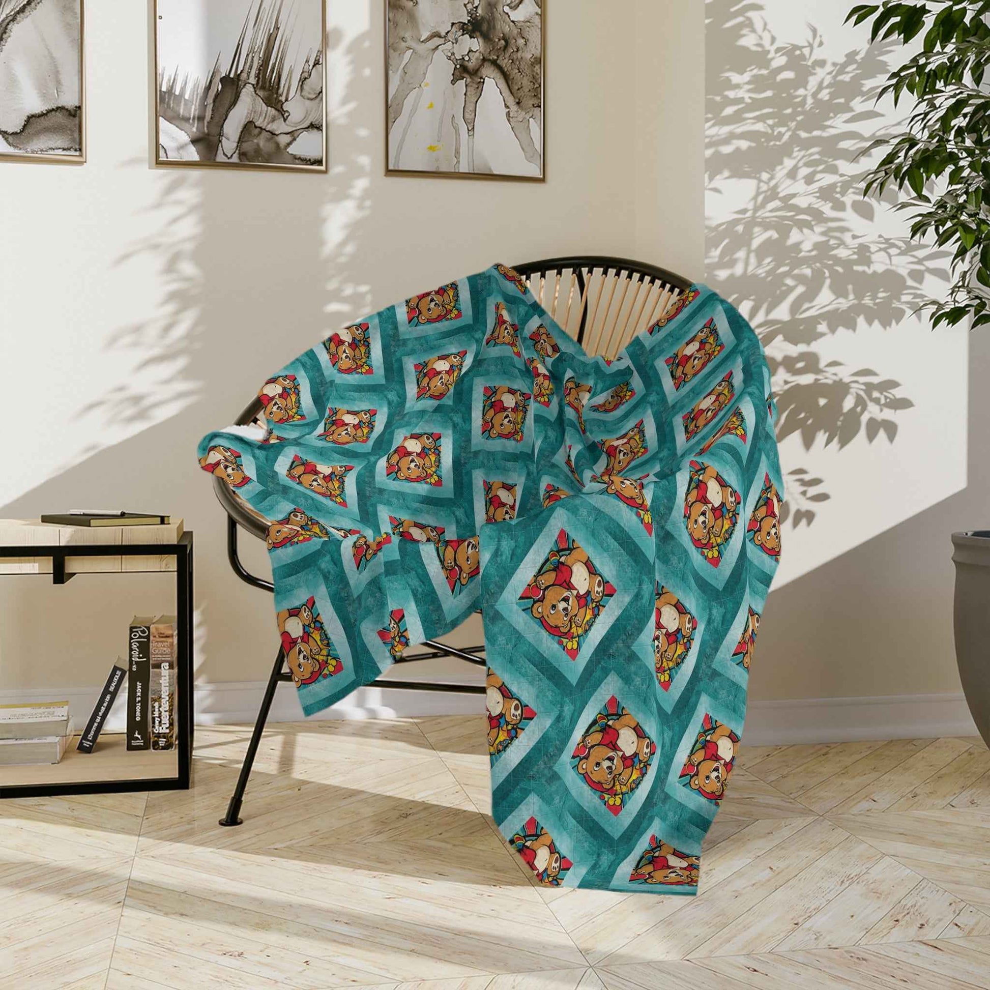 Winni the pooh Microfiber Blanket - Hello Kittyy Blanket Store