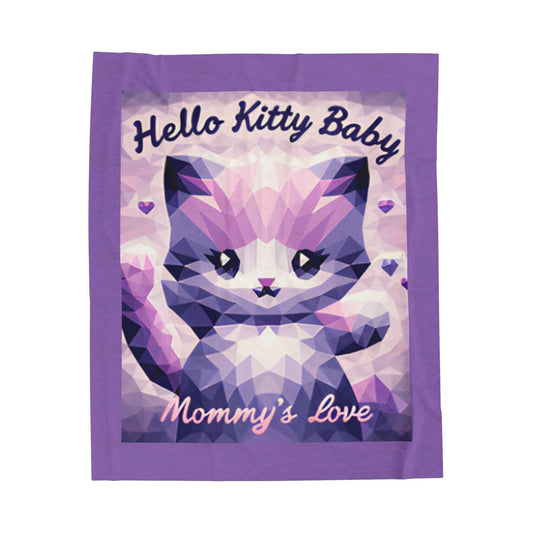 Copy of Velveteen Plush Blanket - Hello Kittyy Blanket Store
