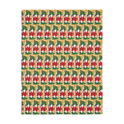 Blanket - Snoopy Christmas Theme Velveteen Microfiber (Two-Sided Print) snoopy blanket - Hello Kittyy Blanket Store
