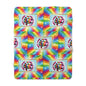 Hello kitty rainbow design Sherpa Fleece Blanket