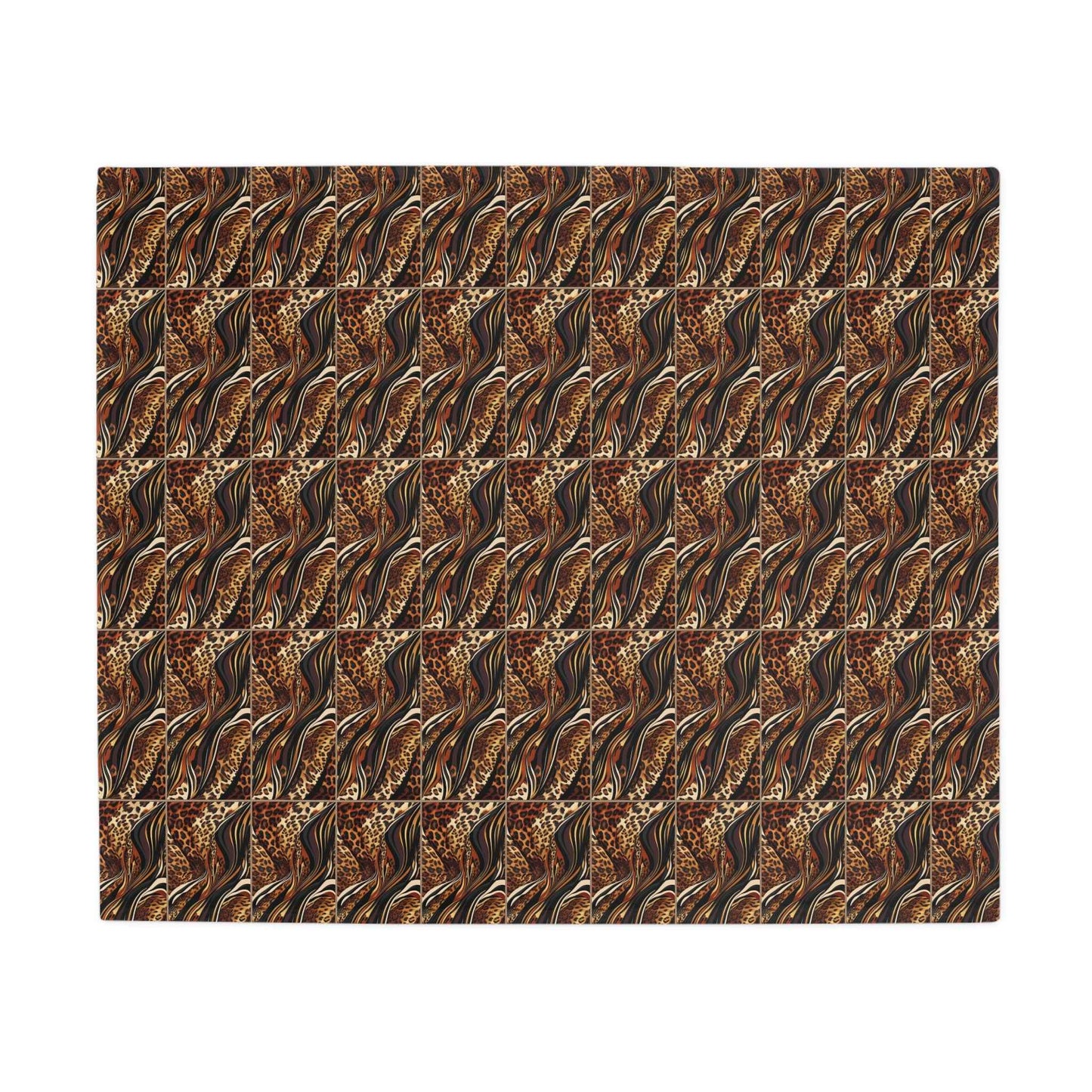 Cheetah print,leapard print,animal prints plush fleece blanket