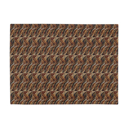 Cheetah print,leapard print,animal prints plush fleece blanket