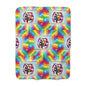 Hello kitty rainbow design Sherpa Fleece Blanket