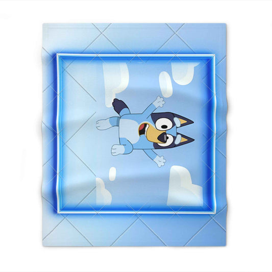 Bluey Character Throw Blanket - Hello Kittyy Blanket Store