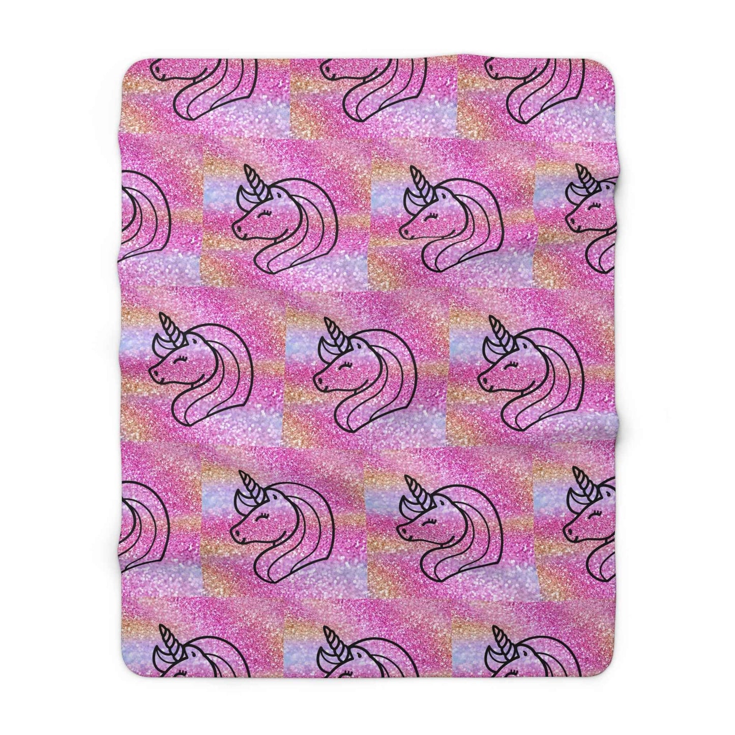Unicorn Sherpa Blanket - Hello Kittyy Blanket Store